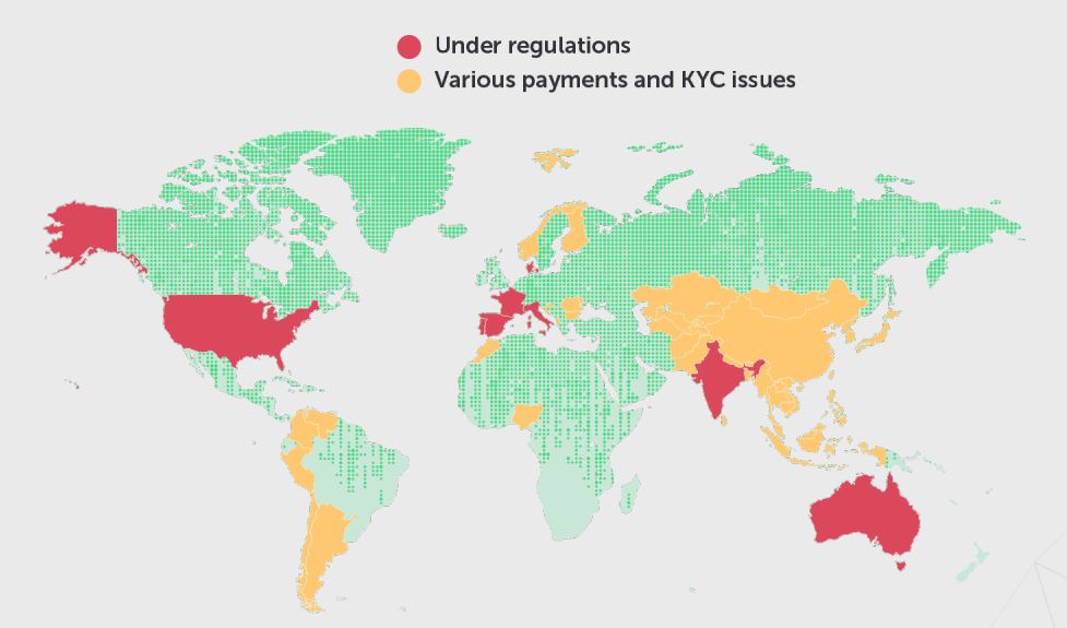 CoinPoker regulation map